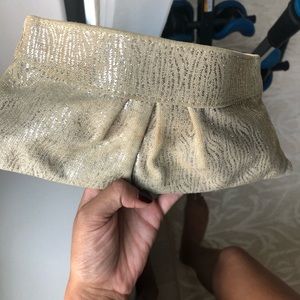 Lauren Merkin 2 tone clutch